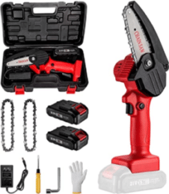 MKSENSE 4-Inch Electric Handheld Professional Chainsaw